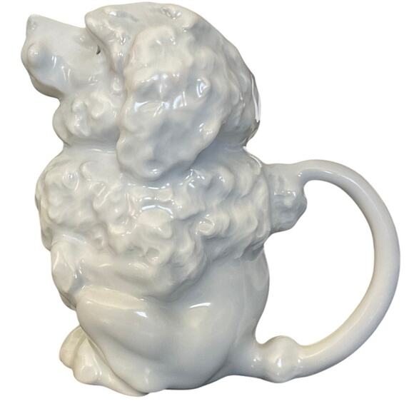 EUC Vintage Gray RoyalBayreuth Poodle Creamer Pitcher